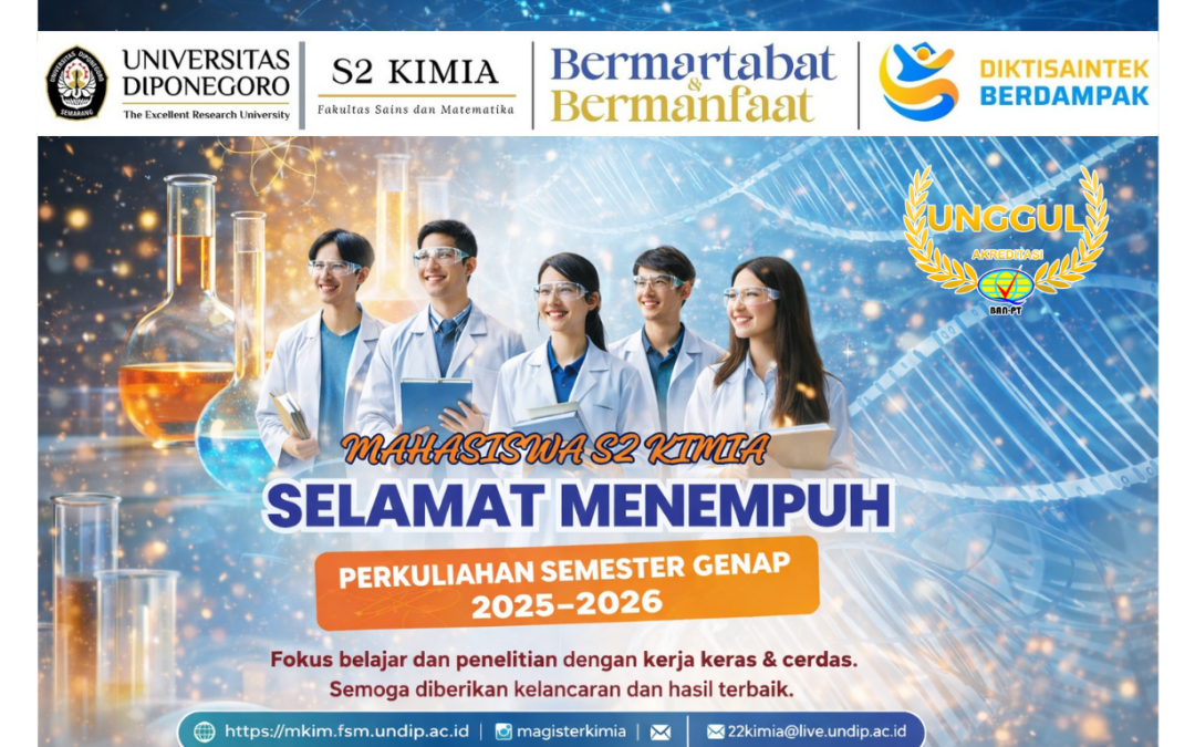 Selamat Menempuh Perkuliahan Semester Genap 2025-2026