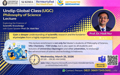 UGC Philosophy of Science Lecture (Prof. Dr. Hadi Nur)